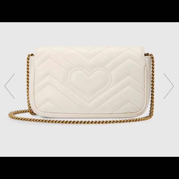 ***SOLD**** Brand new GG Marmont matelassé leather super mini bag - Picture 4 of 10